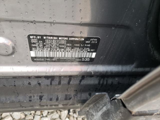2019 MITSUBISHI ECLIPSE CR JA4AT3AA3KZ045804