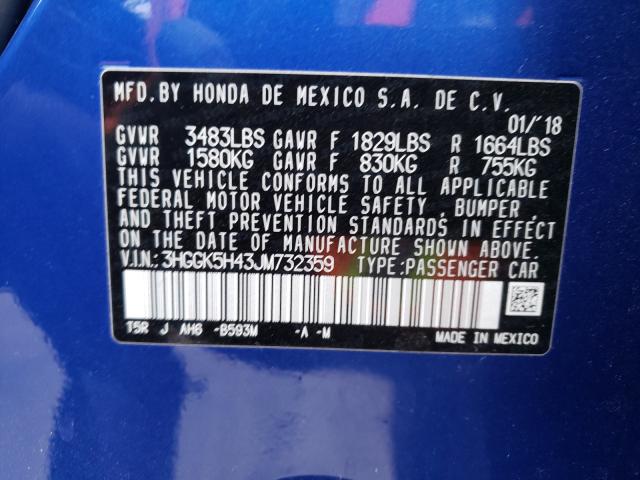 2018 HONDA FIT LX 3HGGK5H43JM732359