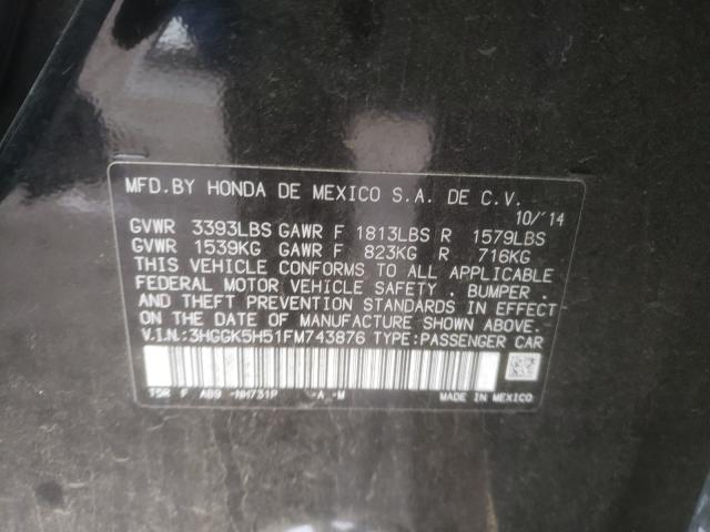 2015 HONDA FIT LX 3HGGK5H51FM743876