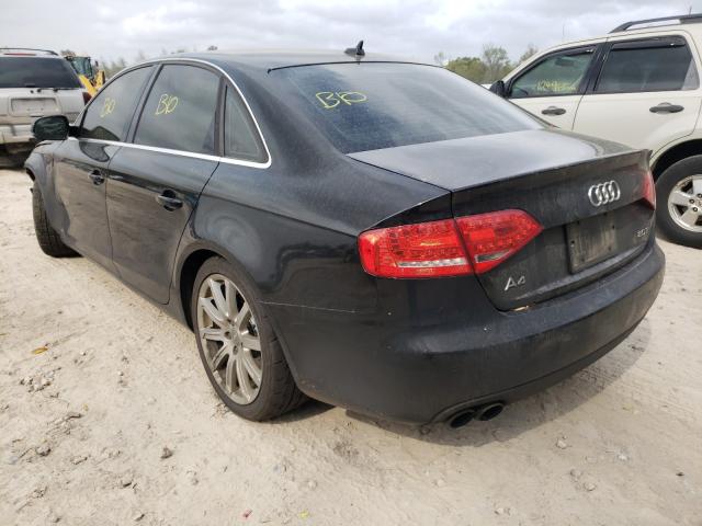 2011 AUDI A4 PREMIUM WAUEFAFL1BN002483