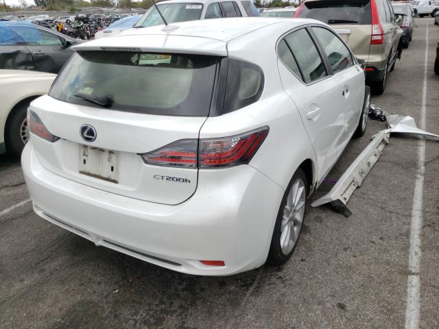 2012 LEXUS CT 200 JTHKD5BH2C2116157
