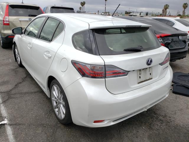 2012 LEXUS CT 200 JTHKD5BH2C2116157