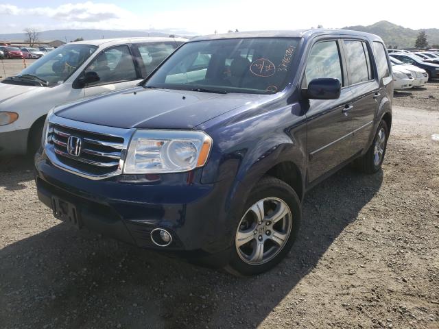 2013 HONDA PILOT EXL 5FNYF3H57DB029523