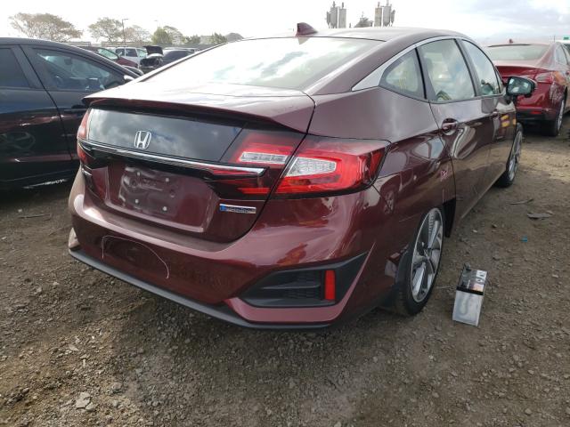 2020 HONDA CLARITY JHMZC5F17LC002437
