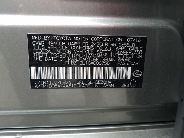 2016 LEXUS GS 350 BAS JTHBZ1BL1GA006758
