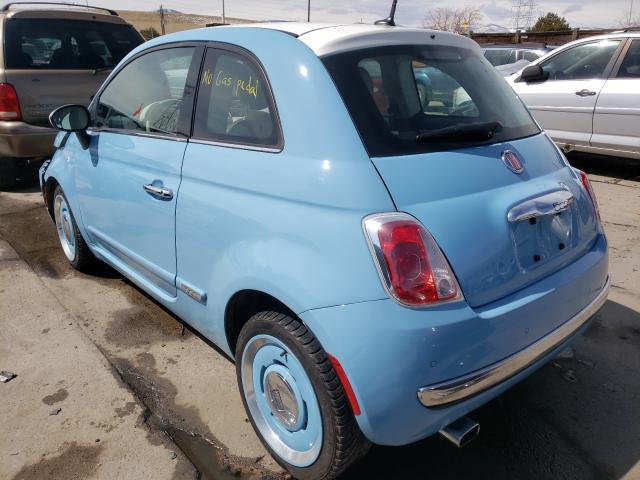 2015 FIAT 500 LOUNGE 3C3CFFCR6FT562297
