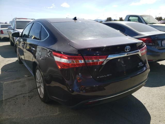 2013 TOYOTA AVALON HYB 4T1BD1EB6DU012970