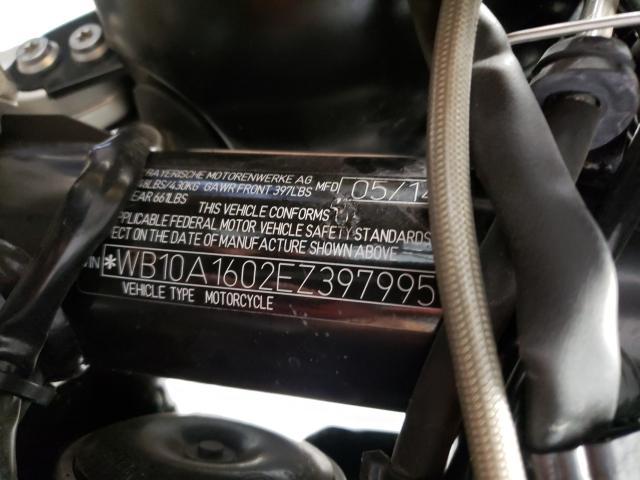 2014 BMW R NINE T WB10A1602EZ397995