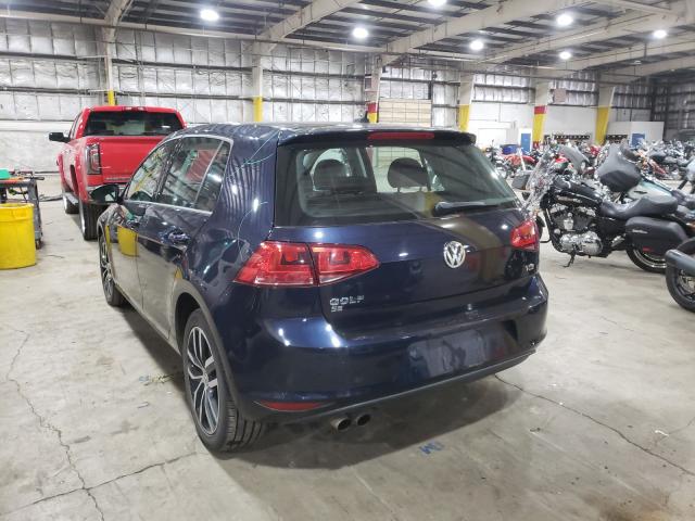 2017 VOLKSWAGEN GOLF S 3VW217AUXHM020066