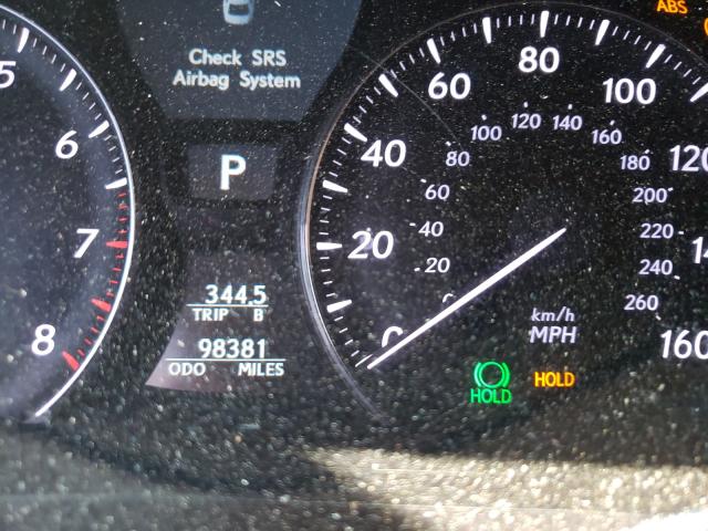 2010 LEXUS LS 460 JTHCL5EF2A5005654