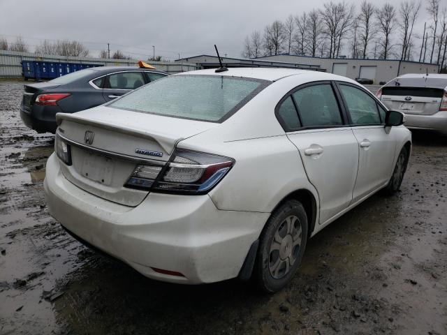 2013 HONDA CIVIC HYBR 19XFB4F21DE200628