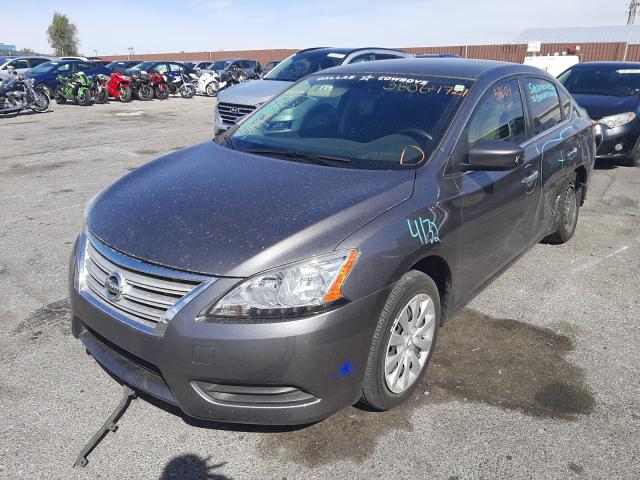 2015 NISSAN SENTRA S 3N1AB7AP1FY364304