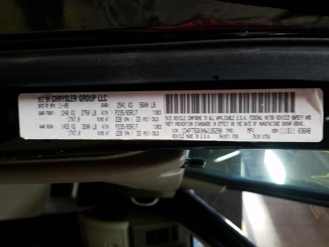 2010 DODGE NITRO SXT 1D4PT5GK0AW126290