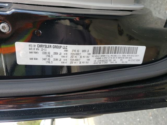 2012 VOLKSWAGEN ROUTAN SE 2C4RVABG3CR217691