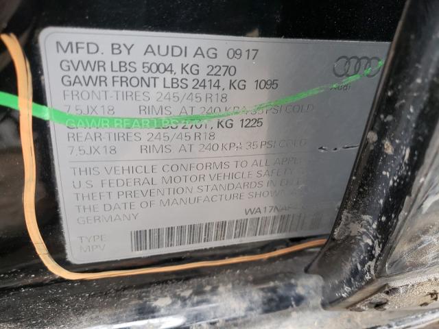 2018 AUDI A4 ALLROAD WA17NAF43JA059730
