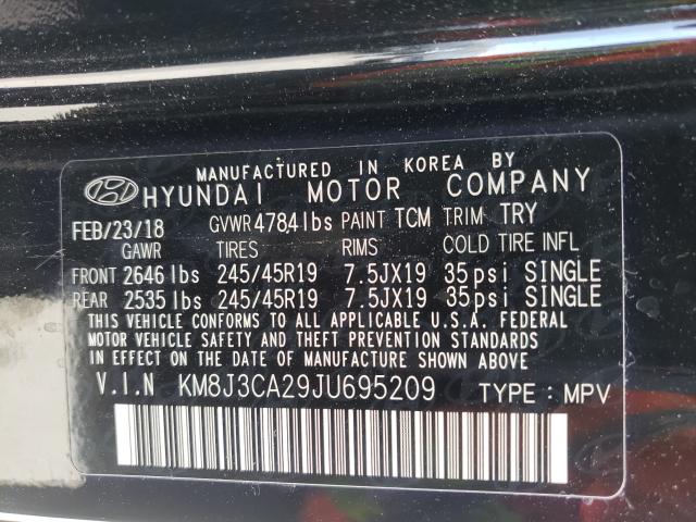 2018 HYUNDAI TUCSON VAL KM8J3CA29JU695209