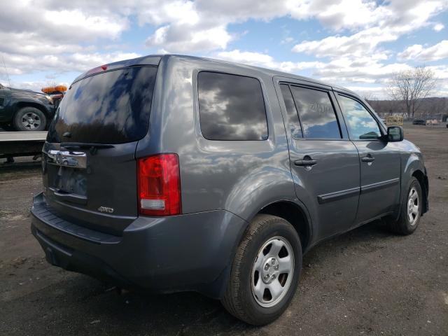 2013 HONDA PILOT LX 5FNYF4H2XDB011884
