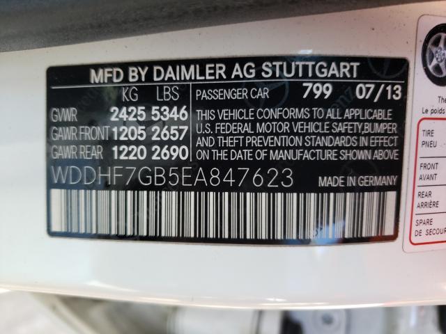 2014 MERCEDES-BENZ E 63 AMG-S WDDHF7GB5EA847623