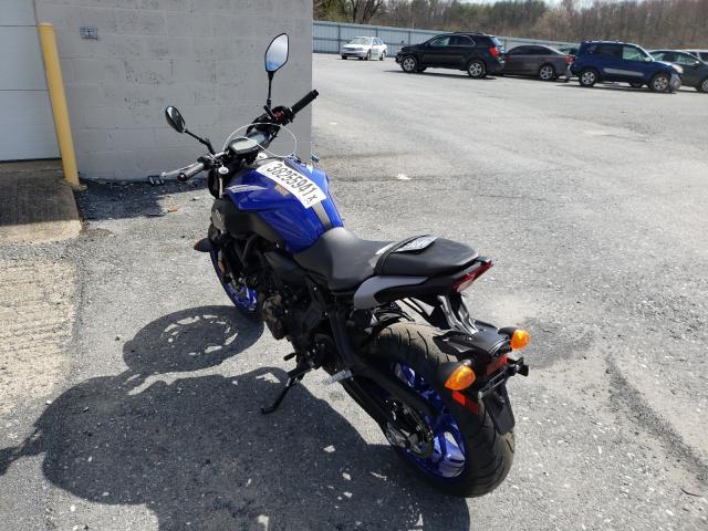 2020 YAMAHA MT07 JYARM27E5LA006041