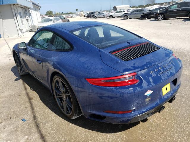 VIN WP0AA2A95JS106508 2018 Porsche 911, Carrera no.3