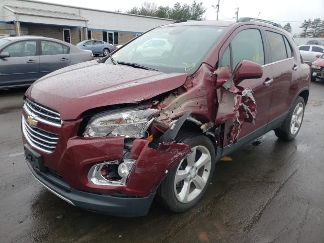 2016 CHEVROLET TRAX LTZ 3GNCJRSB9GL255702