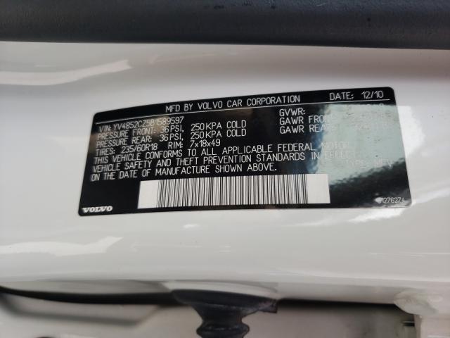 2011 VOLVO XC90 V8 YV4852CZ5B1589597