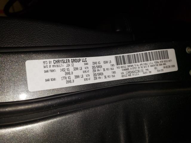 2012 DODGE DURANGO SX 1C4RDHAG4CC361191