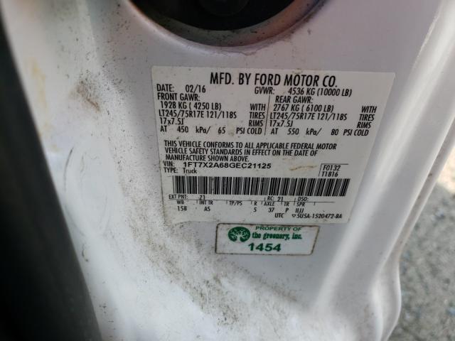 2016 FORD F250 SUPER 1FT7X2A68GEC21125
