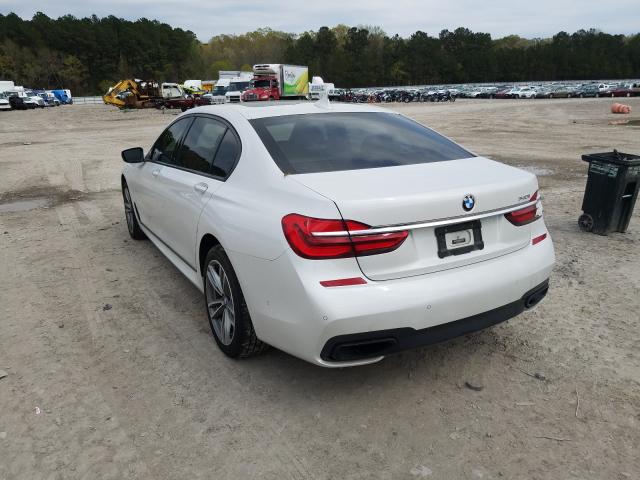 2017 BMW 740 I WBA7E2C37HG741215