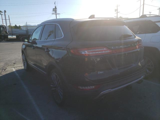 2016 LINCOLN MKC BLACK 5LMTJ4DH6GUJ01136