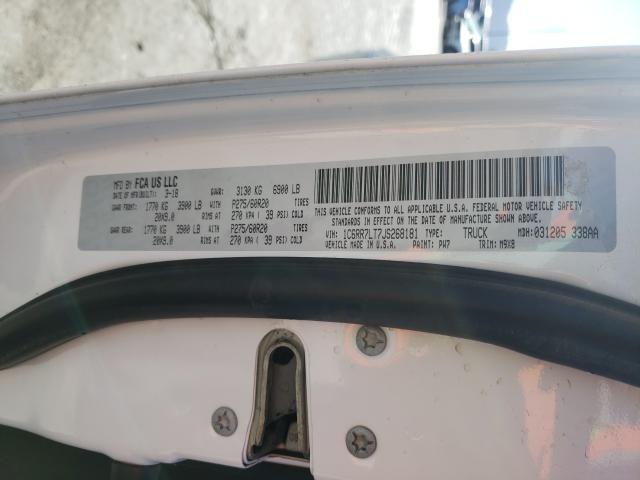 2018 DODGE RAM 1C6RR7LT7JS268181