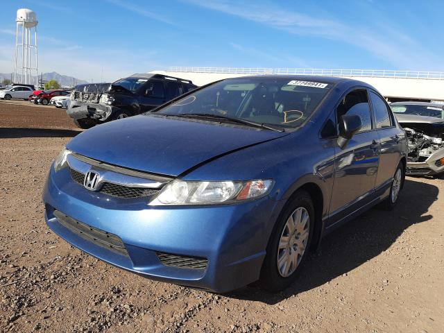 2010 HONDA CIVIC VP 19XFA1F39AE070829