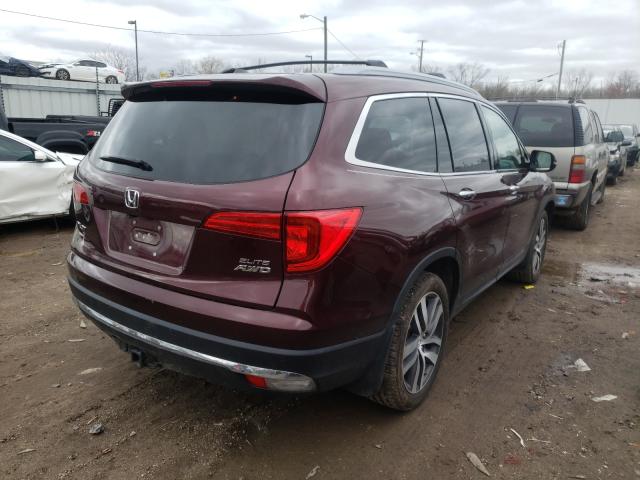 2017 HONDA PILOT ELIT 5FNYF6H03HB065446