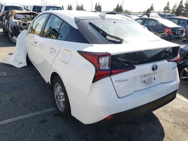 2020 TOYOTA PRIUS L JTDKARFU4L3112212