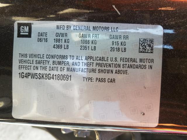 2016 BUICK VERANO SPO 1G4PW5SK8G4180691