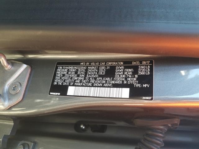 2017 VOLVO XC60 T5 IN YV440MDU1H2223540