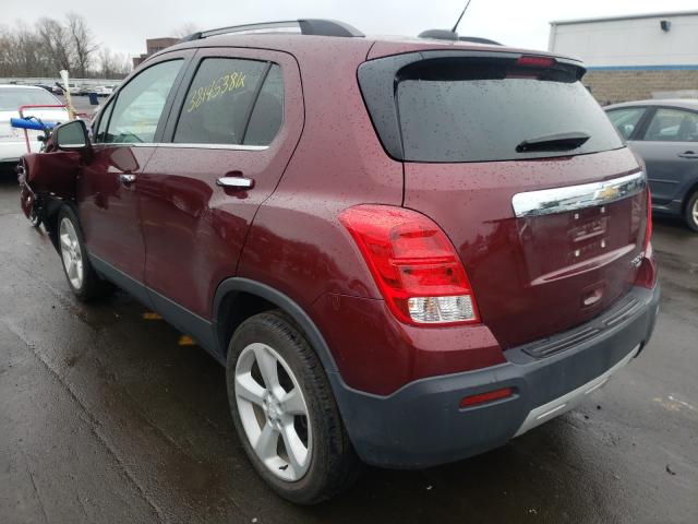 2016 CHEVROLET TRAX LTZ 3GNCJRSB9GL255702