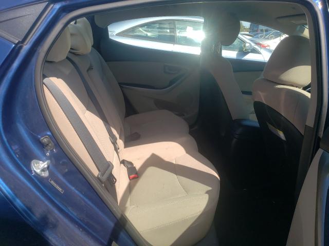 2016 HYUNDAI ELANTRA SE 5NPDH4AE7GH654891