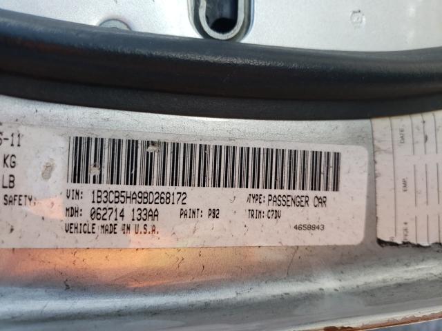 2011 DODGE CALIBER HE 1B3CB5HA9BD268172