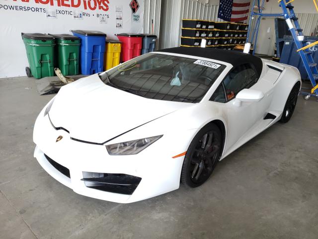 VIN ZHWUR2ZF4JLA09921 2018 Lamborghini Huracan no.2