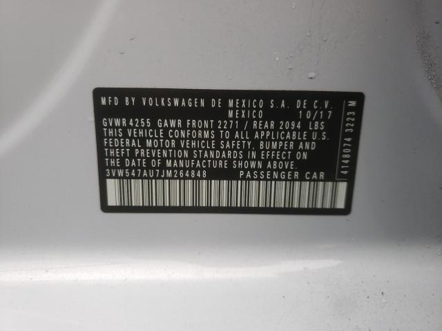 2018 VOLKSWAGEN GTI S 3VW547AU7JM264848