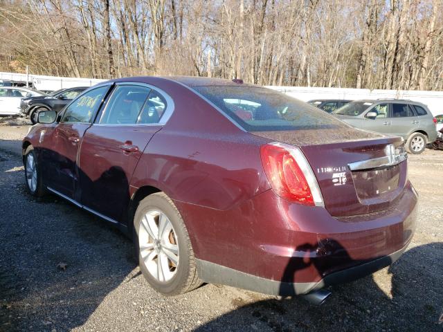 2011 LINCOLN MKS 1LNHL9ERXBG606028