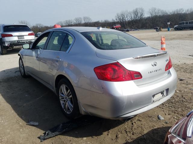 2012 INFINITI G25 JN1DV6AR5CM731302