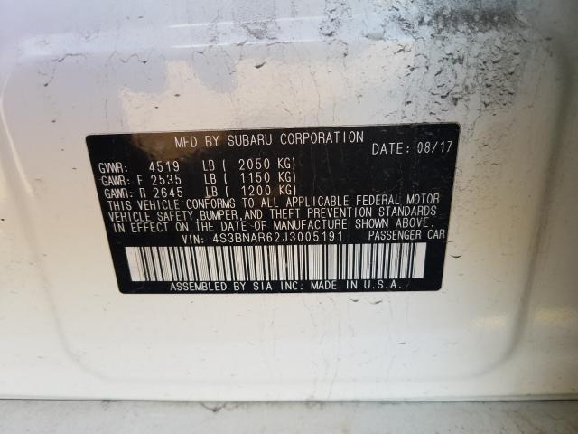 2018 SUBARU LEGACY SPO 4S3BNAR62J3005191