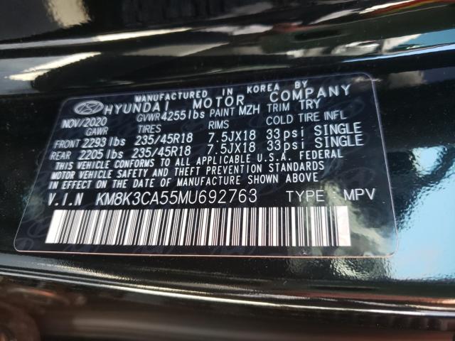 2021 HYUNDAI KONA LIMIT KM8K3CA55MU692763