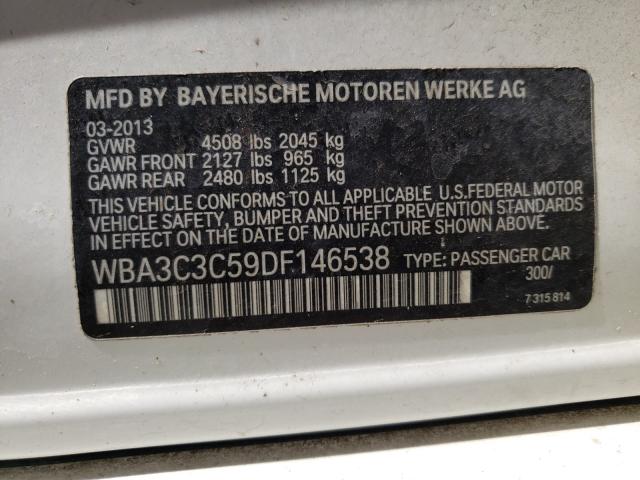 2013 BMW 320 I XDRI WBA3C3C59DF146538