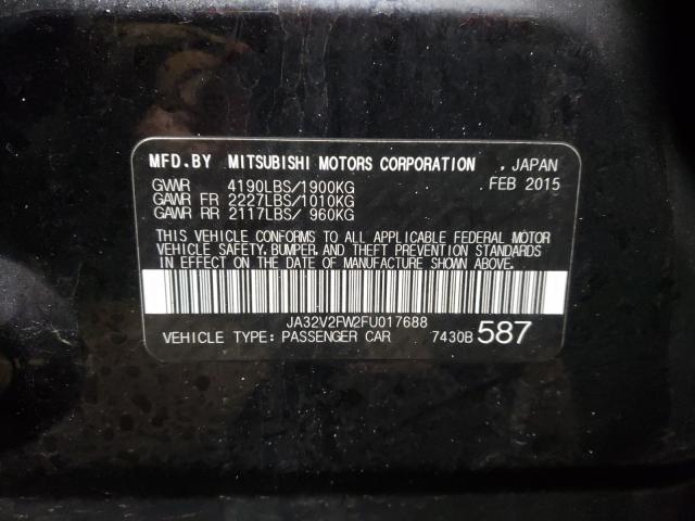 2015 MITSUBISHI LANCER SE JA32V2FW2FU017688