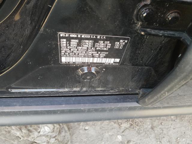 2016 HONDA HR-V EXL 3CZRU6H76GM770107