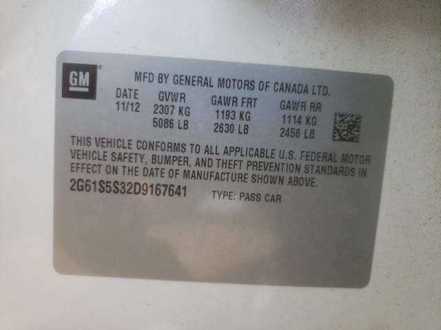 2013 CADILLAC XTS PREMIU 2G61S5S32D9167641