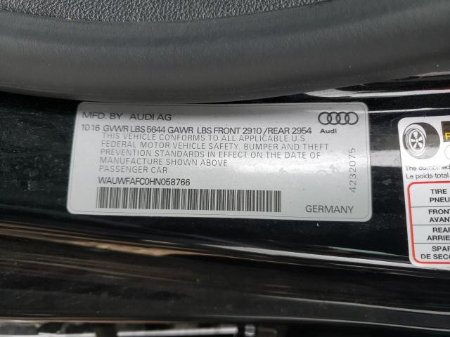 2017 AUDI S7 PREMIUM WAUWFAFC0HN058766
